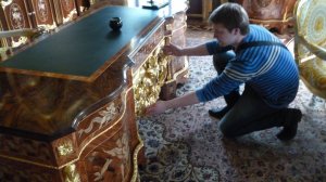 Письменный стол в кабинет. Три Товарища ⭐Руслан Мастеровой Дизайнер. Столярное Искусство.