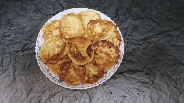 Жареные дранники из кабачков смотреть онлайн