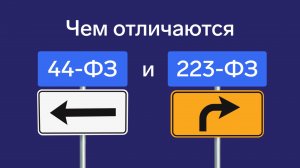 Закупки по 44-ФЗ и 223-ФЗ: в чем разница