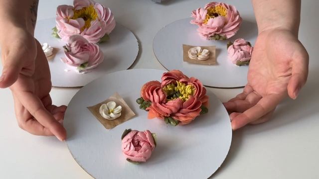 виды кремов в кремовой флористике