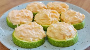 ДИЕТИЧЕСКАЯ ЗАКУСКА ИЗ КАБАЧКОВ с сыром, яйцами и йогуртом