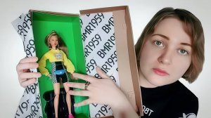 АСМР Обзор Барби BMR 1959 ♥ ASMR местами быстрый шепот и обзор куклы Barbie