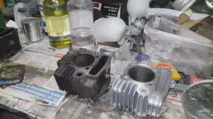 Поршневая 115 кубов на мопед альфа венто