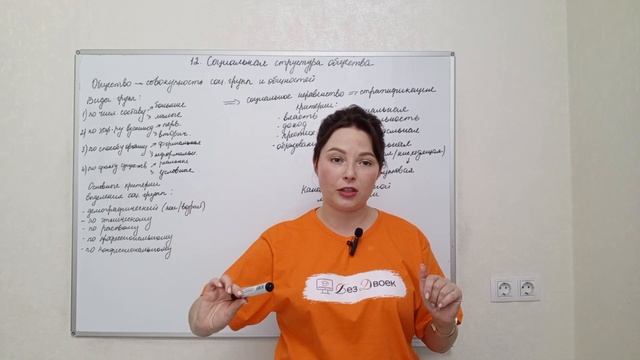 12. Социальная структура общества. смотреть онлайн