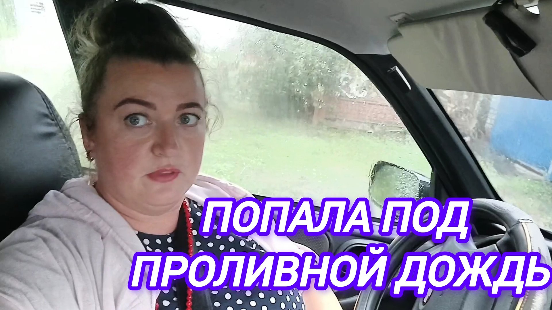 ПОПАЛА ПОД ПРОЛИВНОЙ ДОЖДЬ. ИЗ МАШИНЫ НЕ ВЫЙТИ. УРОЖАЙ ЧЕСНОКА СПАСАЮ. УТЯТИШНЫ смотреть онлайн