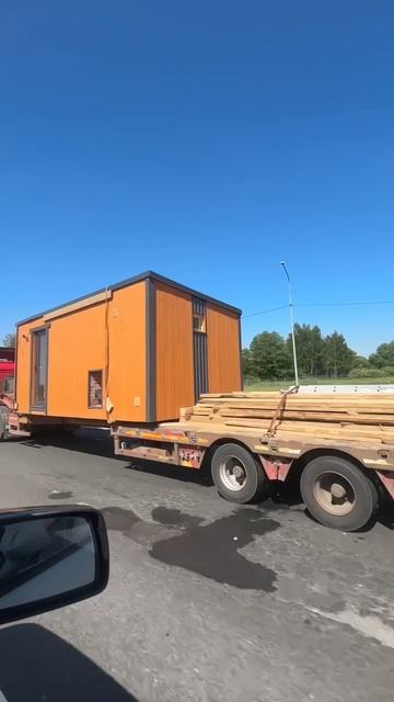 Транспортировка бани