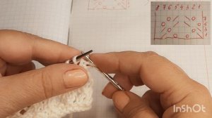 Вяжем вместе. Схема для топа "Фрея"