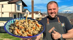 ГОТОВЛЮ ПЛОВ С ГРИБАМИ / В СОЧИ ПРИШЛА ЖАРА