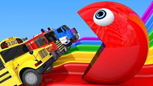 Учим цвета | Учим цвета для малышей| Изучаем цвета машинки| Учим цвета сборник|Развивающие мультики