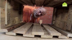 Как сделать кашпо для сада из деревянных досок. Оригинальная идея для украшения вашего сада