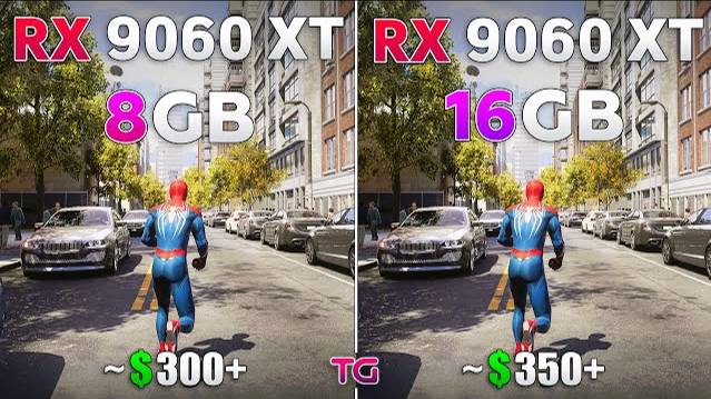 RX 9060 XT 8GB vs RX 9060 XT 16GB - How Terrible is 8GB? смотреть онлайн