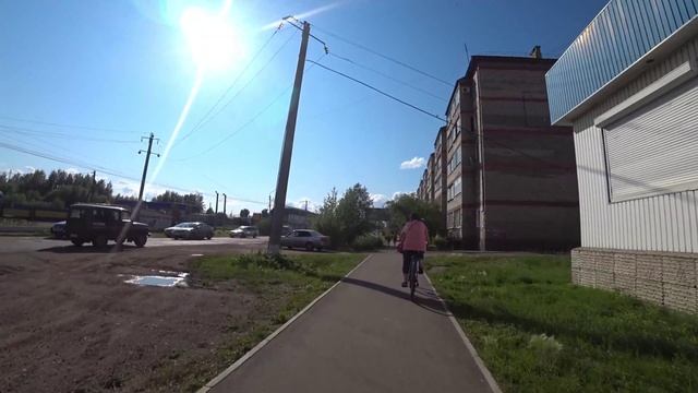 ГОРОД ТАЙШЕТ _ ПО УЛИЦАМ РОДНОГО ГОРОДА _ ВЕЛОПРОГУЛКА _ 2023 ЧАСТЬ 2 смотреть онлайн
