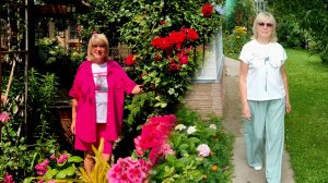 Утро на даче Потянуло на яркое.Широкие брюки и Шорты в городе кому за 60+