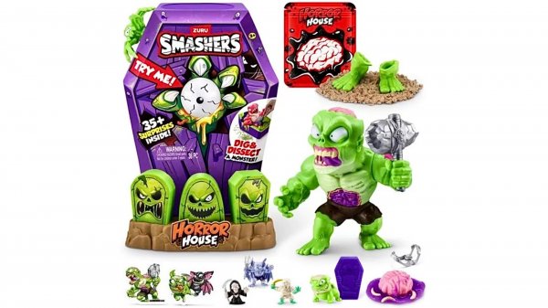 Smashers Horror House. Монстры Смешерс. Обзор и Распаковка