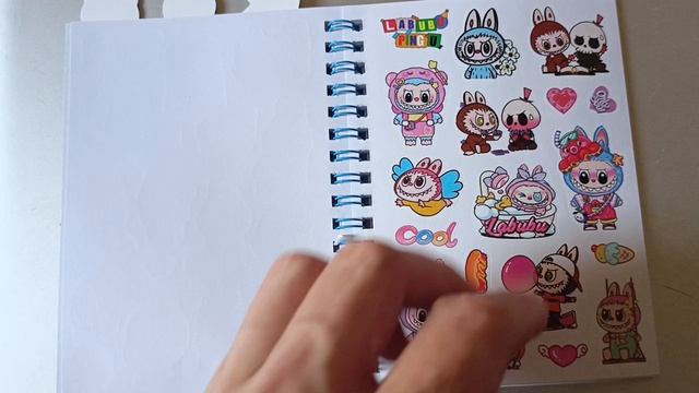 блокнот лабубу