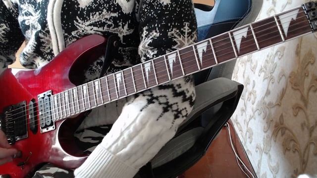 Nightwish - Deep silent complete (Floor Yansen) Live _Guitar cover Drop D смотреть онлайн