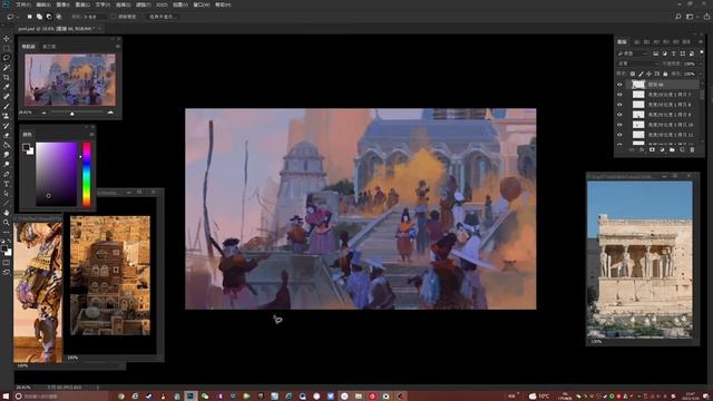 1. Harbor at Dusk Mood Refinement