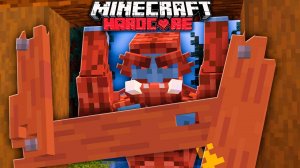 24 часа в лесу СНЕЖНОГО ЧЕЛОВЕКА в Майнкрафт Хардкор