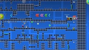 я закрыл 100 игроков в квадрате в geometry dash