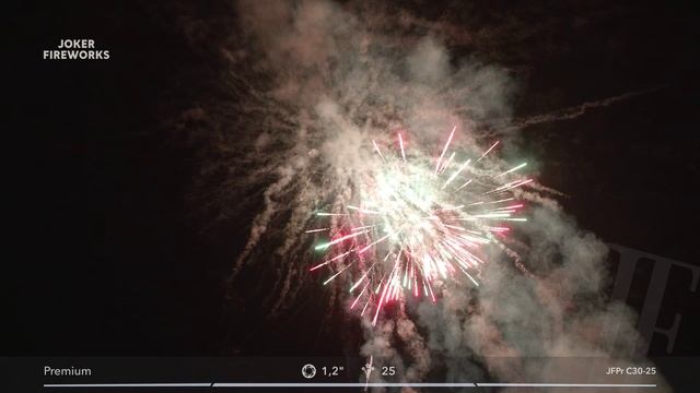Салютная установка «Joker Premium» JFPr C30-25 от производителя Joker Fireworks | Джокер Фейерверки
