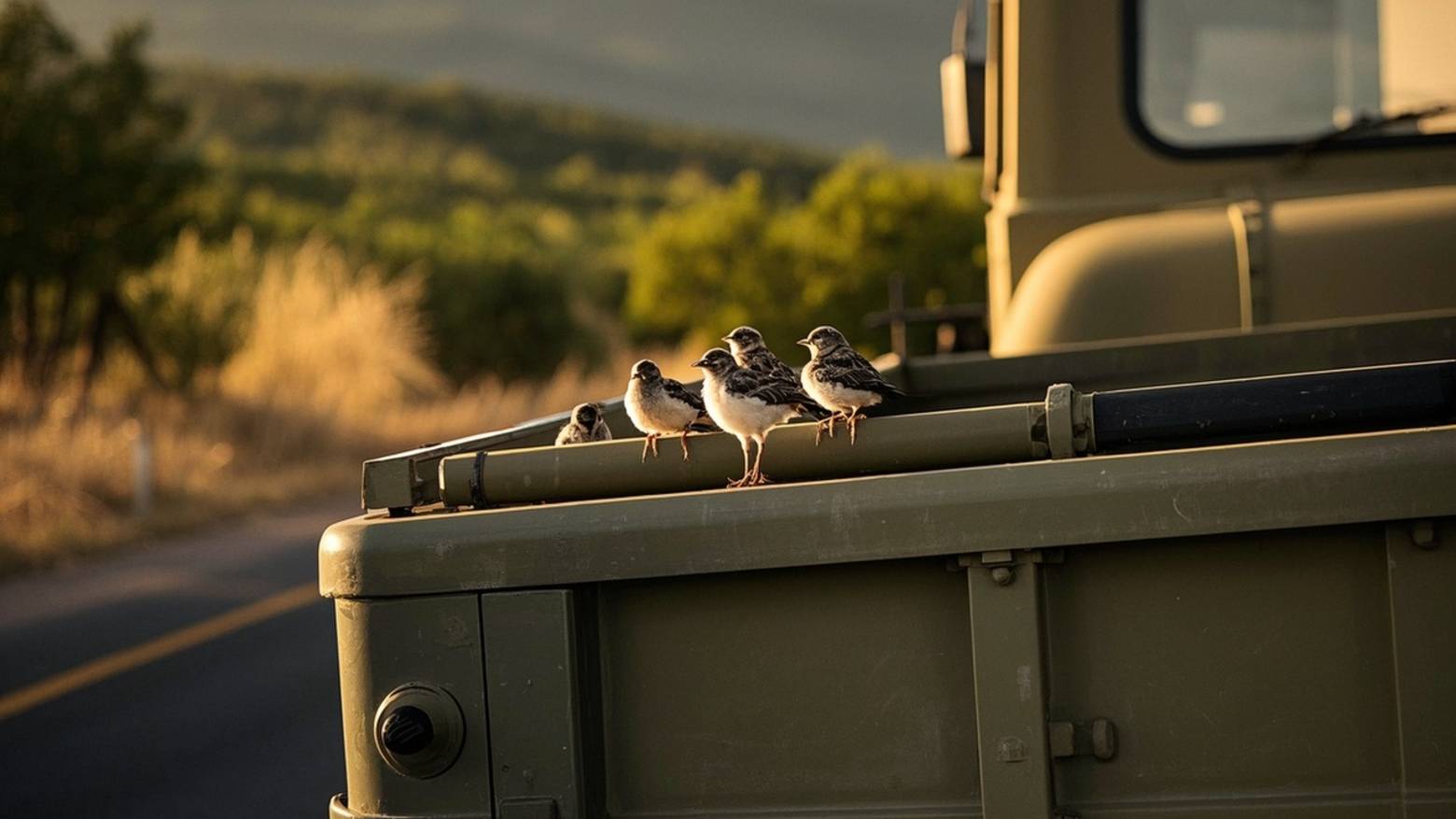 Птенцы из бампера: необычная находка российских военных переданная зоологам смотреть онлайн