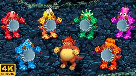 Призматический Ударнщик - Все Версии (My Singing Monsters, Мои Поющие Монстры)