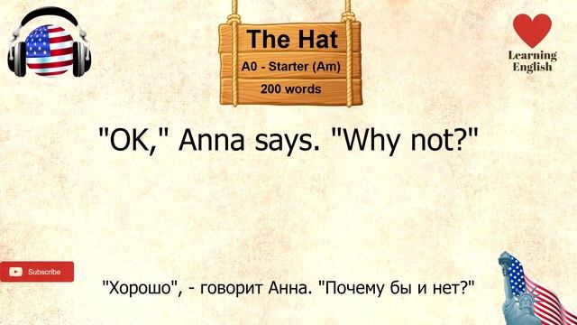 Starter 200w_The Hat_American Pronunciation смотреть онлайн