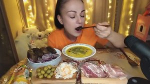 Сливочный суп из охотничьих колбасок 🍲