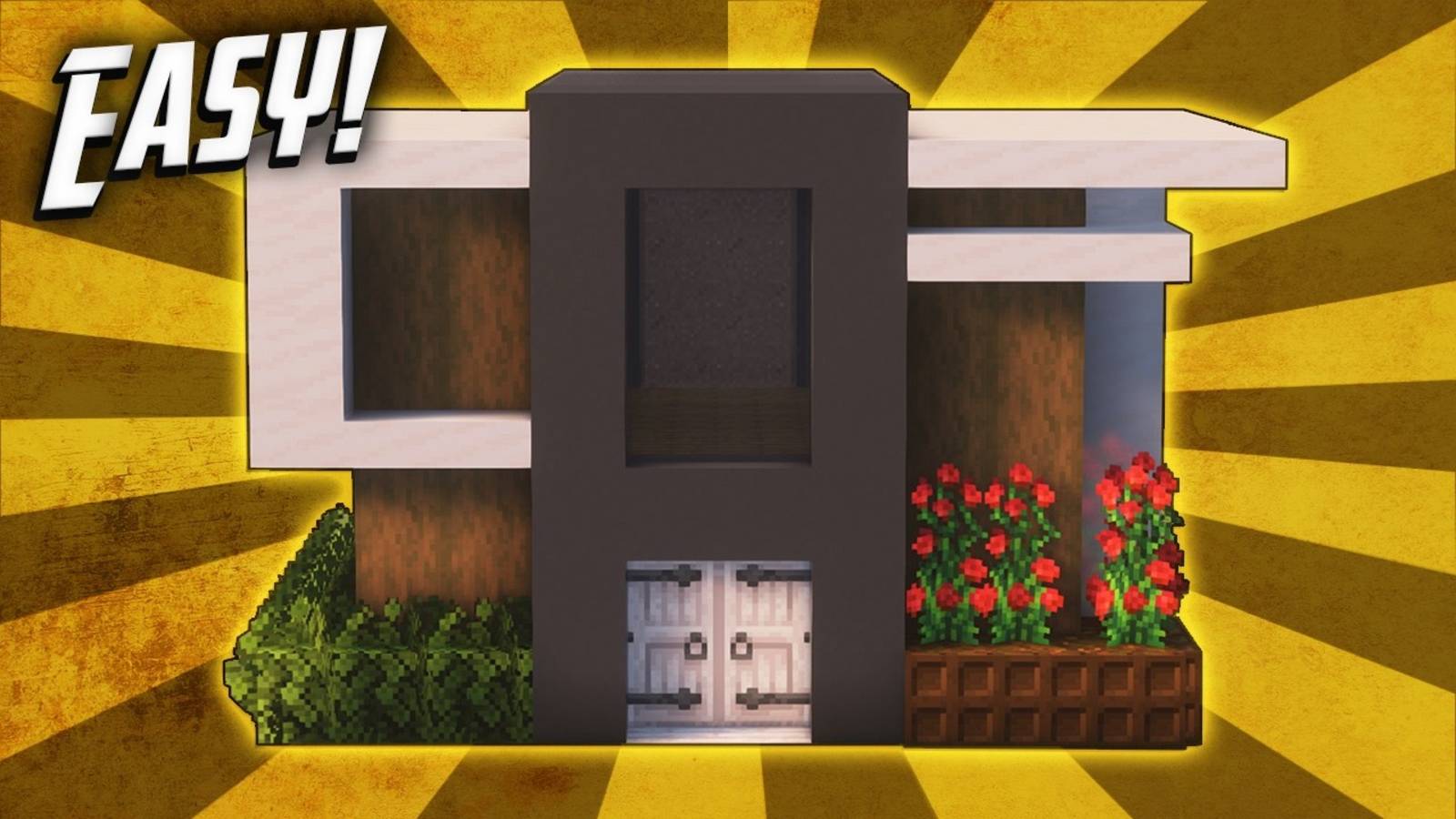 Современный дом в Майнкрафте — Без модов смотреть онлайн