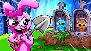 R.I.P. Орен и Винерия - Грустная история любви Пинки и Орена |Мультсериал Спрунки