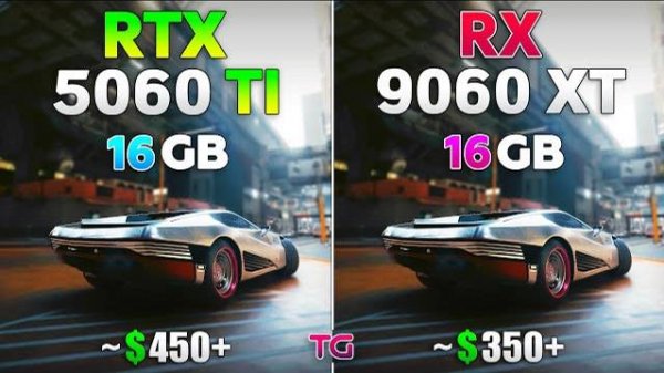 RX 9060 XT 16GB vs RTX 5060 Ti 16GB - Test in 12 Games