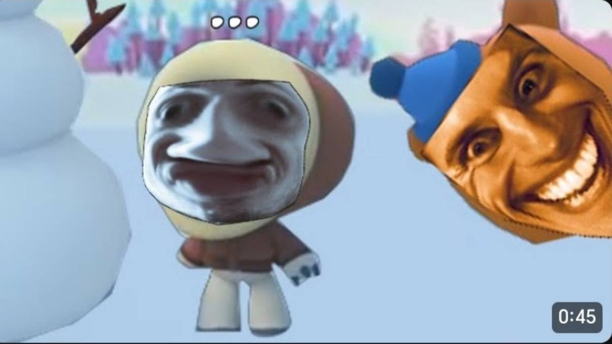 Super Mario World Snowman Theft смотреть онлайн