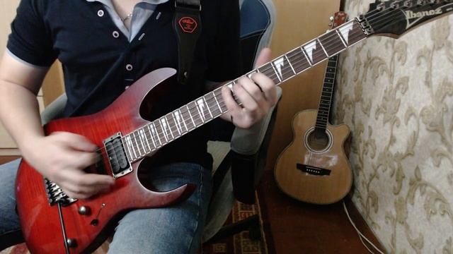 Nightwish - Over the hills and far away _Guitar cover Drop D смотреть онлайн