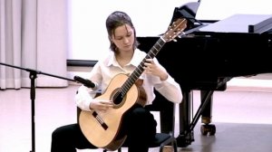 Русская народная песня на гитаре: "Ой, при лужку" в исполнении Марии Пархун