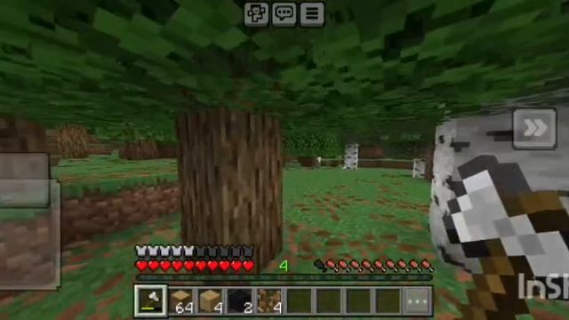 Выживаю в майнкрафт часть 1, построил дом, но не доконца