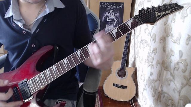 Nightwish - Dark Chest of Wonders _Guitar cover Drop D смотреть онлайн