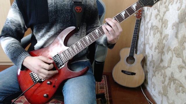Nightwish - Dead to the world _Guitar cover Drop D смотреть онлайн