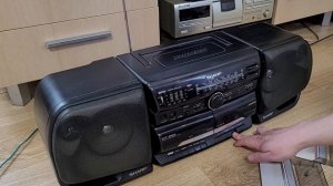 Проверка в работе старенького Sharp WF-930