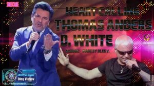 D.White & Thomas Anders "Heart Calling" - 2025  (AI music - Made by Oleg V.). New Italo Disco