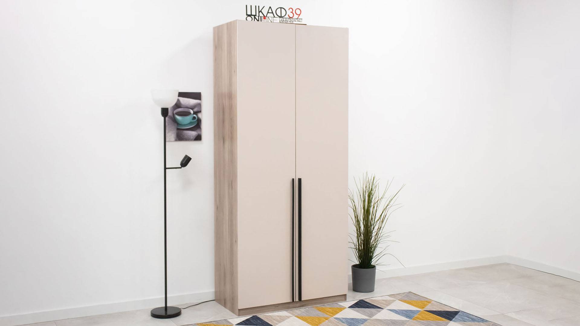 Урбан ШК-03 Шкаф 2-х ств. Дуб смоки/Кашемир смотреть онлайн
