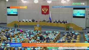 «Правительственный час» о демографии