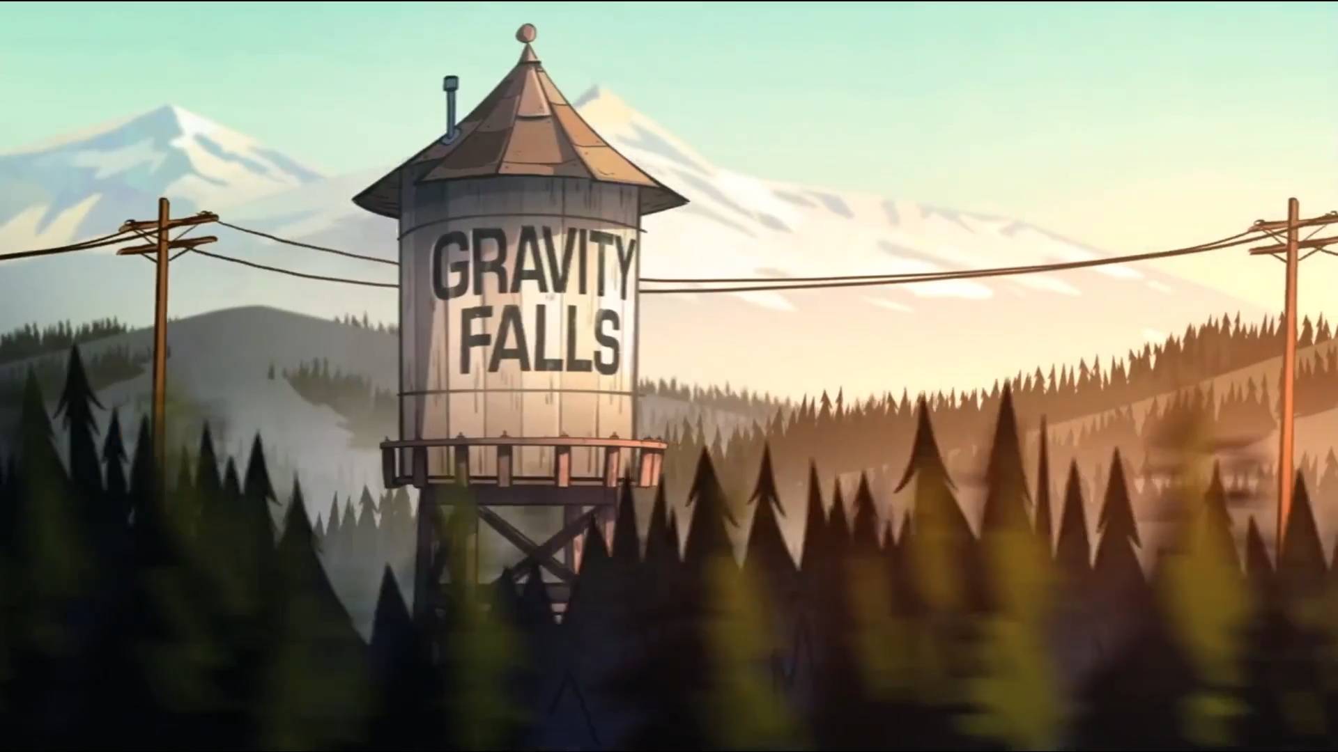 Gravity Falls (Intro) (Soundtrack) | Гравити Фолз (Заставка) (Саундтрек) смотреть онлайн