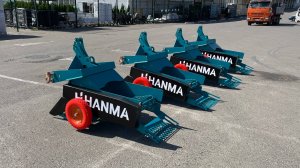 Обзор картофелекопалки однорядной транспортерной HANMA