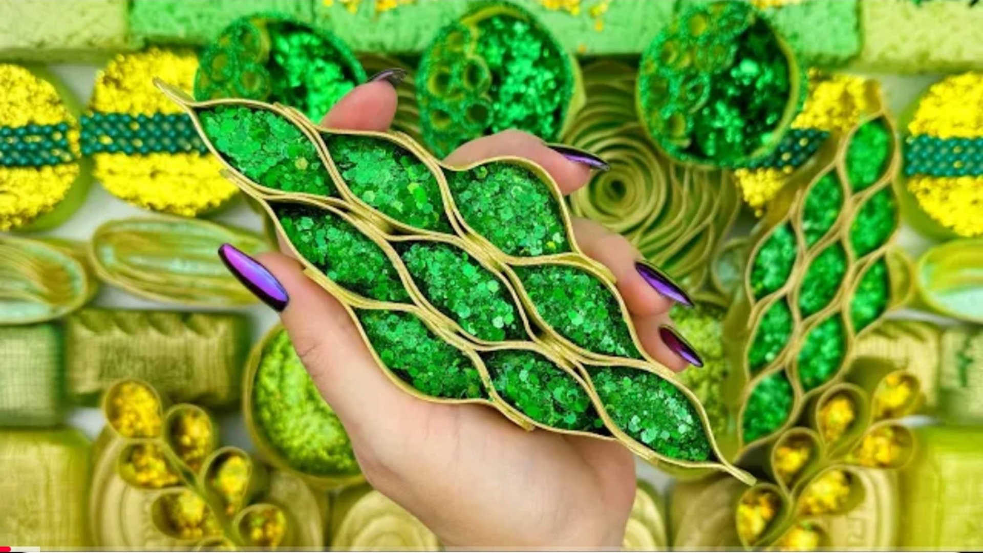 GREEN!🌵🐍🍐ASMR смотреть онлайн