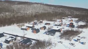 Обзор коттеджного поселка "Долина Яблок" зима 2023