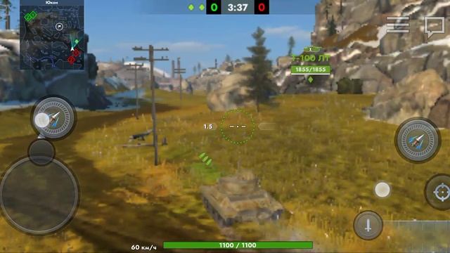 побег в tanks blitz