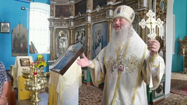 Проповедь митрополита Иоанна в праздник Собора апостолов в с.Кузнецово Горномарийского района смотреть онлайн