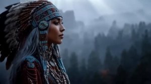 Спокойствие тумана - Индейская флейта, помогающая преодолеть стресс , фоновая музыка Индейцев