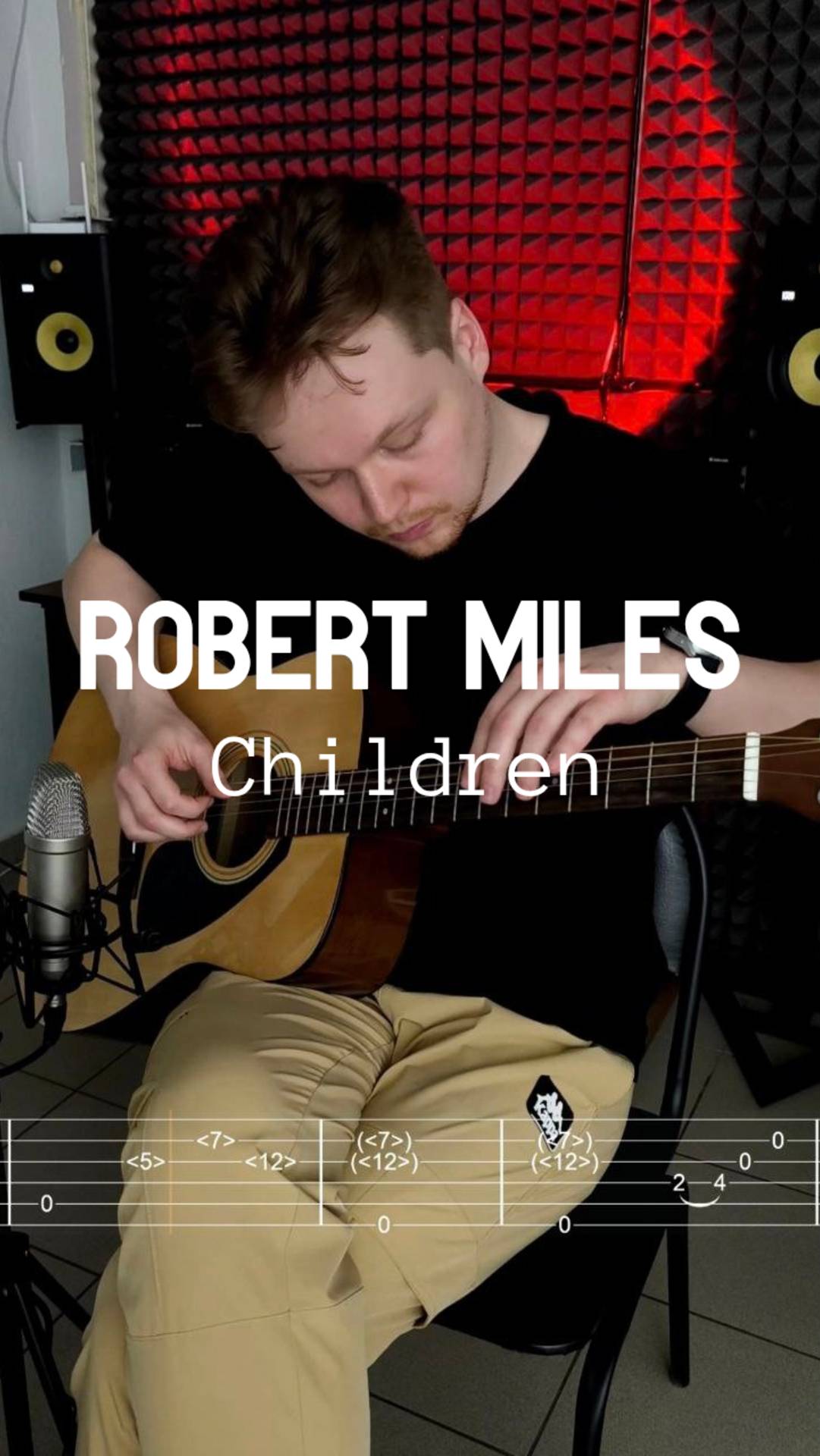 Robert Miles - Children (acoustic Guitar Cover Tabs)