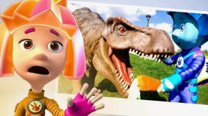 Фиксики: Космическая История|Музей Динозавров|Развивающий Мультик для детей